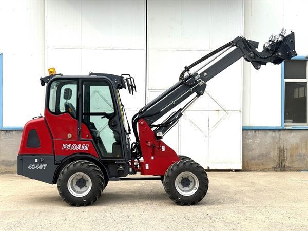 Grote foto pacam 4040t telescoop kniklader 46 pk 3ton 3.50 mt hefhoogte bak doe het zelf en verbouw kranen en graafmachines