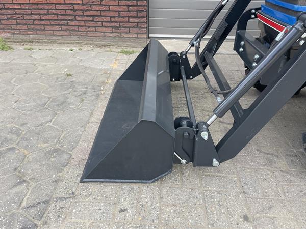 Grote foto iseki ta227 4wd 25 pk minitractor met frontlader voorlader agrarisch tractoren