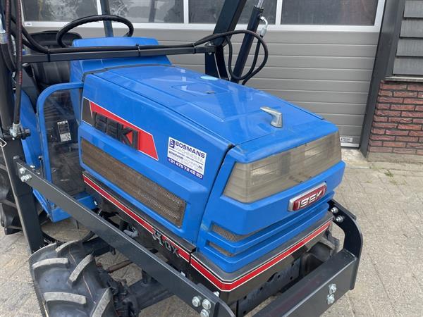 Grote foto iseki ta227 4wd 25 pk minitractor met frontlader voorlader agrarisch tractoren