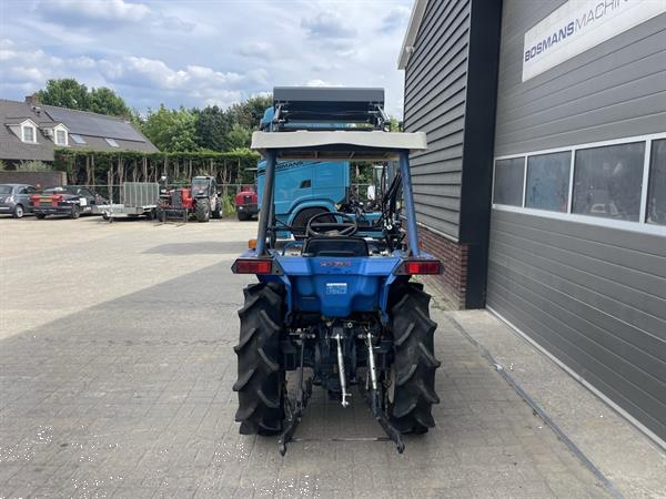 Grote foto iseki ta227 4wd 25 pk minitractor met frontlader voorlader agrarisch tractoren