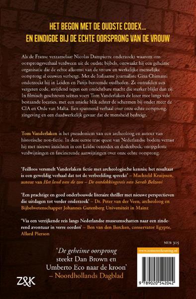Grote foto de geheime oorsprong boeken thrillers