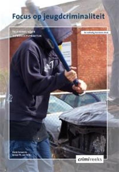 Grote foto focus op jeugdcriminaliteit boeken wetenschap