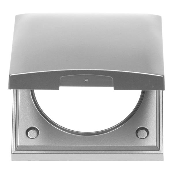 Grote foto berker afdekraam flow pure 1 vaks met klep rvs mat gelakt caravans en kamperen caravan accessoires