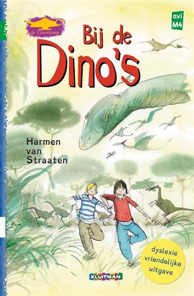 Grote foto bij de dino klavertje twee boeken jeugd 13 jaar en ouder