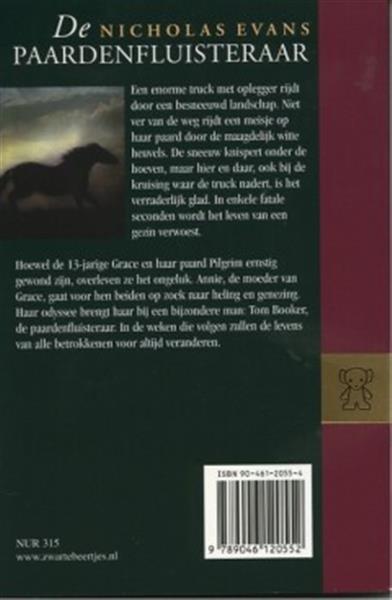 Grote foto de paardenfluisteraar zwarte beertjes 3177 boeken literatuur