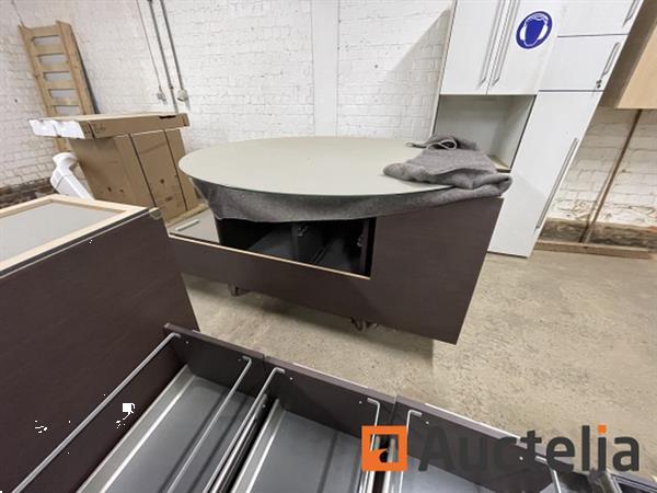 Grote foto logistiek strak bureelmeubel in laminaatuitvoering doe het zelf en verbouw hefwerktuigen