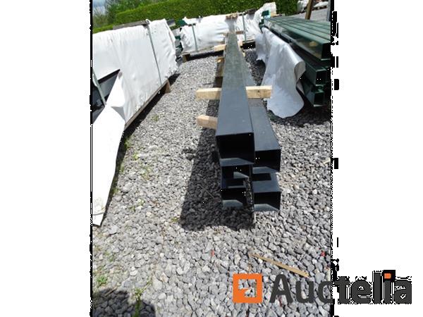 Grote foto 5 vierkante palen van 3m40 ral 7016 doe het zelf en verbouw onderdelen en accessoires