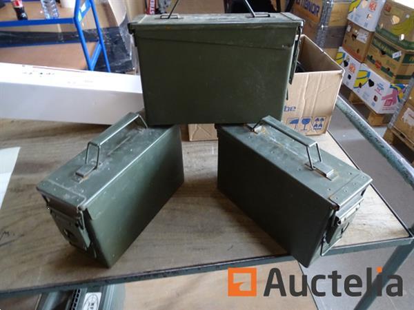 Grote foto 3 m19a1 metalen munitiekisten agrarisch oogstmachines