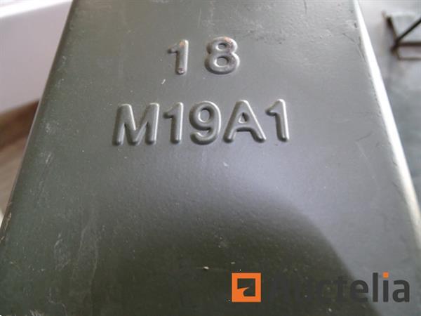 Grote foto 3 m19a1 metalen munitiekisten agrarisch oogstmachines