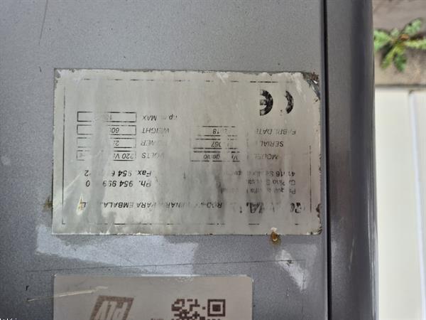 Grote foto rgd vr 6 genio flowpackmachine voor losse kwetsbare producten zoals courgettes en aubergines agrarisch tuinbouw