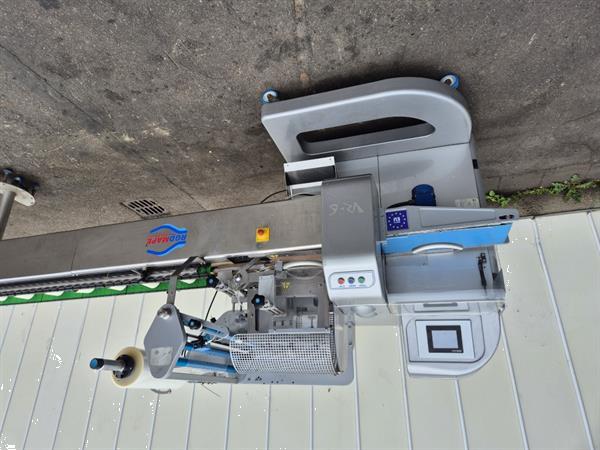 Grote foto rgd vr 6 genio flowpackmachine voor losse kwetsbare producten zoals courgettes en aubergines agrarisch tuinbouw