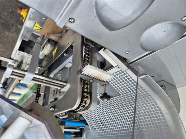 Grote foto rgd vr 6 genio flowpackmachine voor losse kwetsbare producten zoals courgettes en aubergines agrarisch tuinbouw