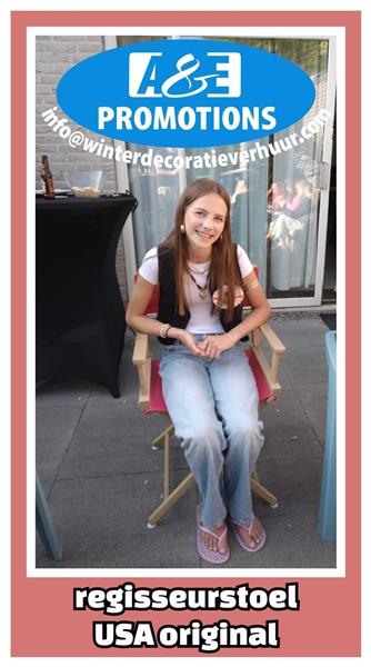 Grote foto huur hollywood items regisseurstoel etc. enschede diversen overige diversen