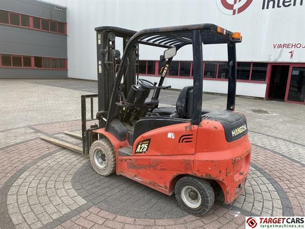 Grote foto hangcha cpd25 a25 electric forklift 2.5t triplex 480cm agrarisch heftrucks