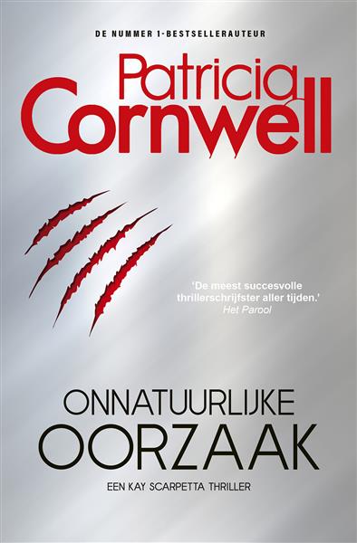 Grote foto onnatuurlijke oorzaak kay scarpetta 27 boeken thrillers