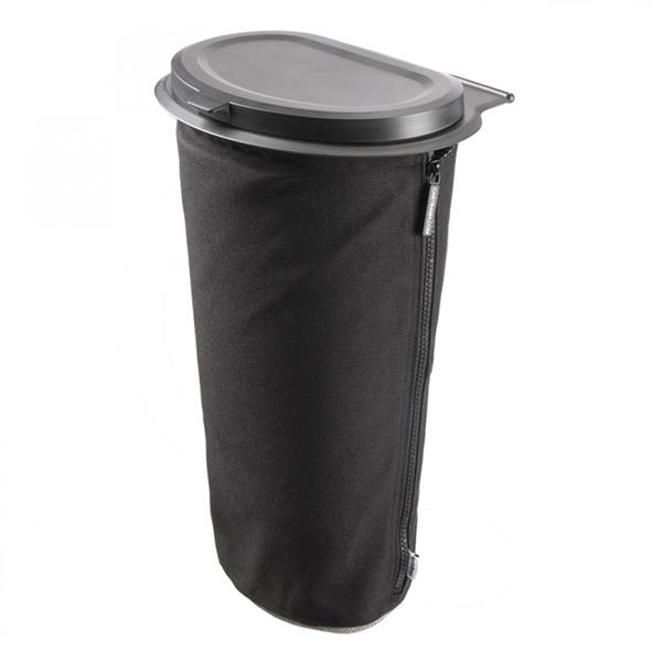 Grote foto flextrash afvalbak l 9l boldly black caravans en kamperen caravan accessoires