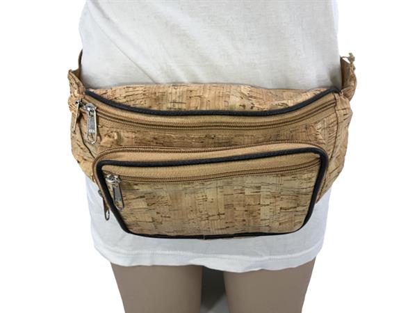 Grote foto heuptas crossbody earth van duurzaam kurk. sieraden tassen en uiterlijk schoudertassen