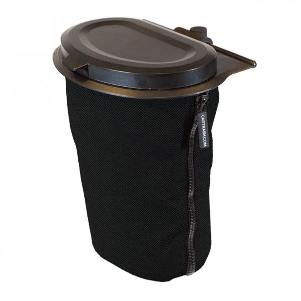 Grote foto flextrash afvalbak s 3l boldly black caravans en kamperen caravan accessoires