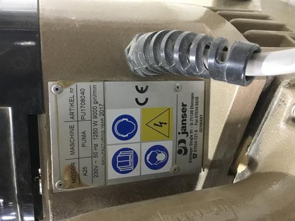 Grote foto gebruikte kanten schuurmachine janser puma doe het zelf en verbouw ijzerwaren en bevestigingsmiddelen
