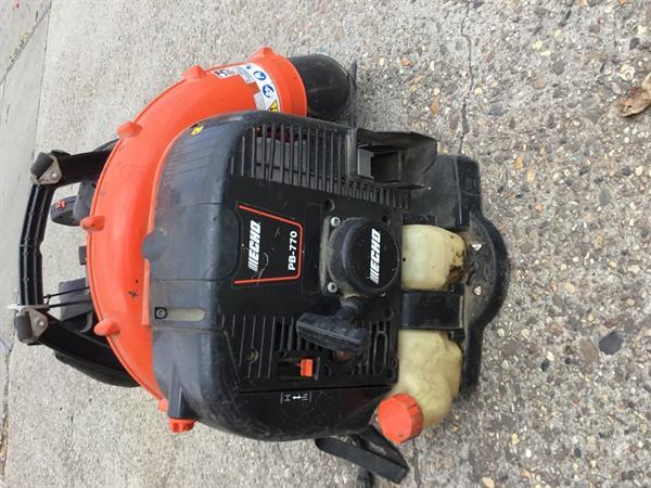 Grote foto gebruikte bladblazer echo pb770 tuin en terras bladblazers