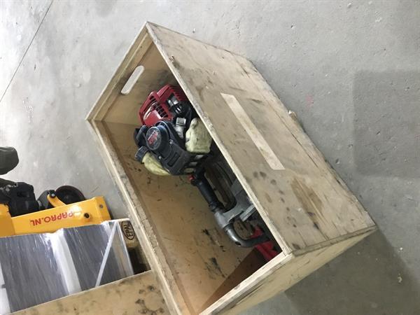 Grote foto gebruikte palenrammer rhinotool multipro xa tuin en terras overige tuin en terras