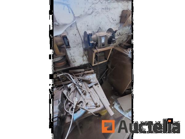 Grote foto lot slijpmolens en gereedschap doe het zelf en verbouw gereedschappen en machines