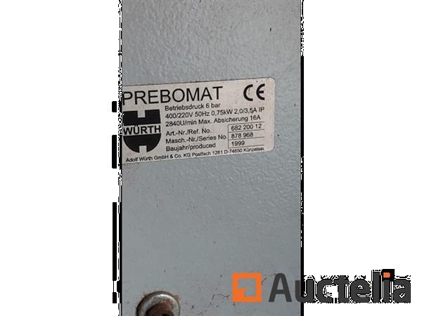 Grote foto wurth prebomat variabel boormachine doe het zelf en verbouw ijzerwaren en bevestigingsmiddelen