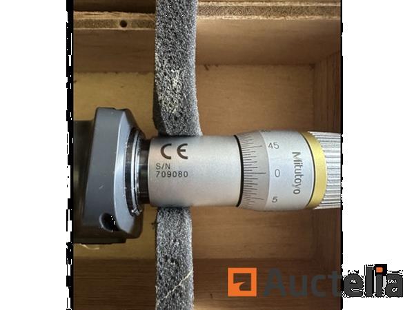 Grote foto metaalindustrie mitutoyo micrometer doe het zelf en verbouw ijzerwaren en bevestigingsmiddelen