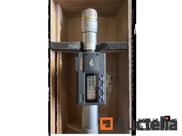 Grote foto metaalindustrie mitutoyo micrometer doe het zelf en verbouw ijzerwaren en bevestigingsmiddelen