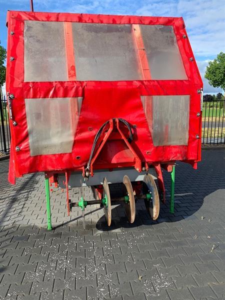 Grote foto elco beddenplantmachine 4 rijen met schijven agrarisch zaaimachines