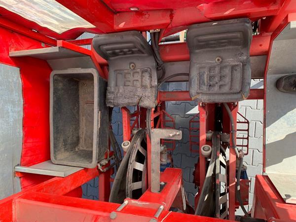 Grote foto elco beddenplantmachine 4 rijen met schijven agrarisch zaaimachines