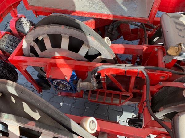 Grote foto elco beddenplantmachine 4 rijen met schijven agrarisch zaaimachines
