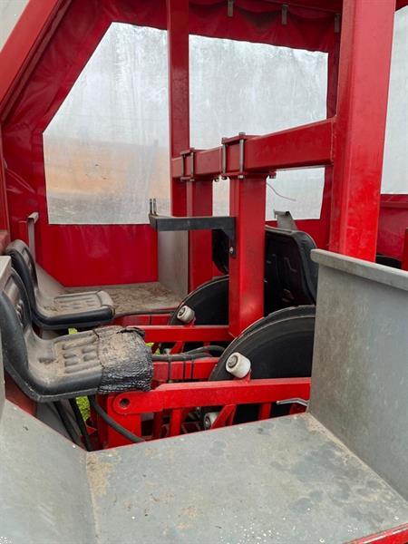 Grote foto elco beddenplantmachine 4 rijen met schijven agrarisch zaaimachines