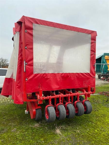 Grote foto elco beddenplantmachine 4 rijen met schijven agrarisch zaaimachines
