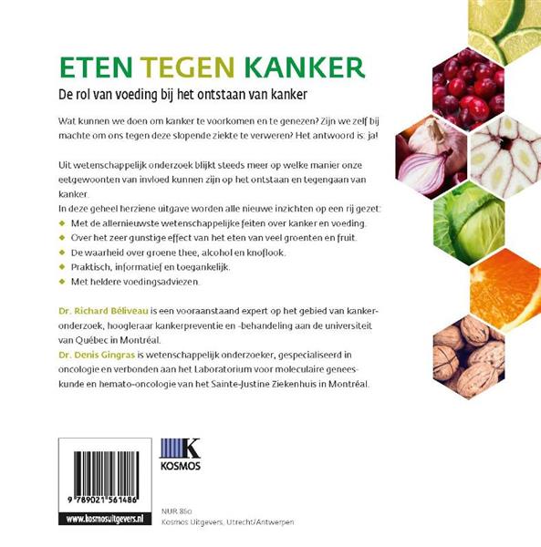 Grote foto eten tegen kanker boeken gezondheid en voeding
