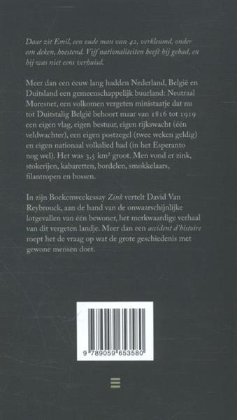 Grote foto zink boeken literatuur