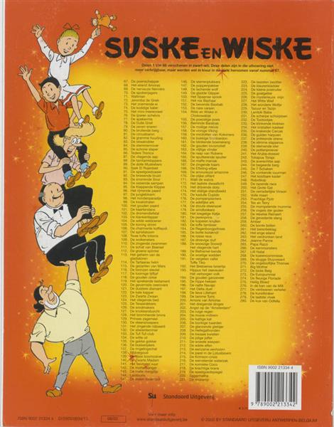 Grote foto de kus van odfella suske en wiske 280 boeken stripboeken