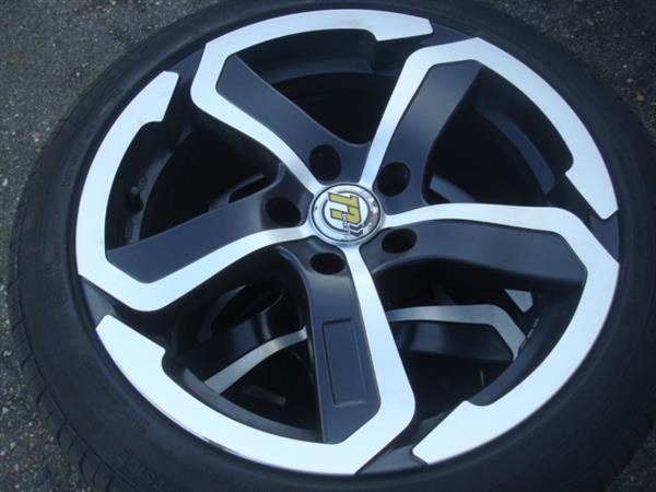 Grote foto 17 inch vw dotz hanzo velgen hifly michelin 5x112 auto onderdelen banden en velgen