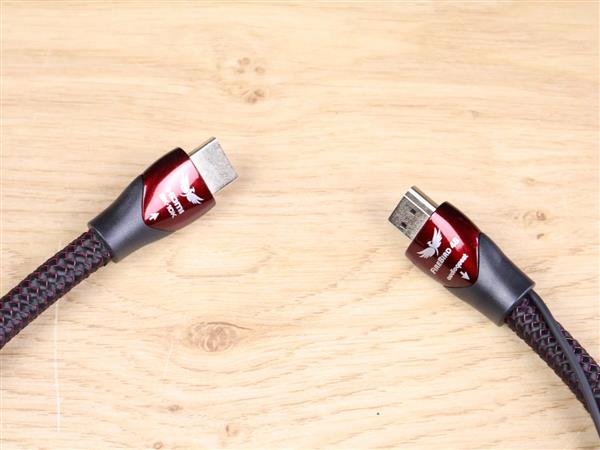 Grote foto audioquest firebird 48 full silver highend audio 8k 10k hdmi cable 0 6 metre audio tv en foto onderdelen en accessoires