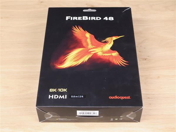 Grote foto audioquest firebird 48 full silver highend audio 8k 10k hdmi cable 0 6 metre audio tv en foto onderdelen en accessoires