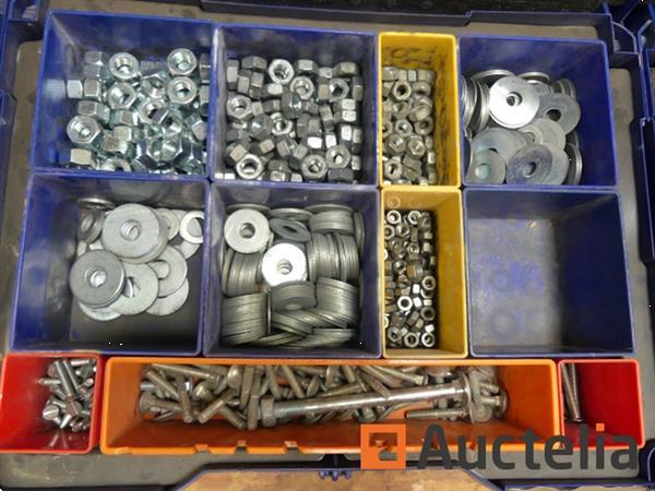 Grote foto schroeven en hardware in doos doe het zelf en verbouw onderdelen en accessoires