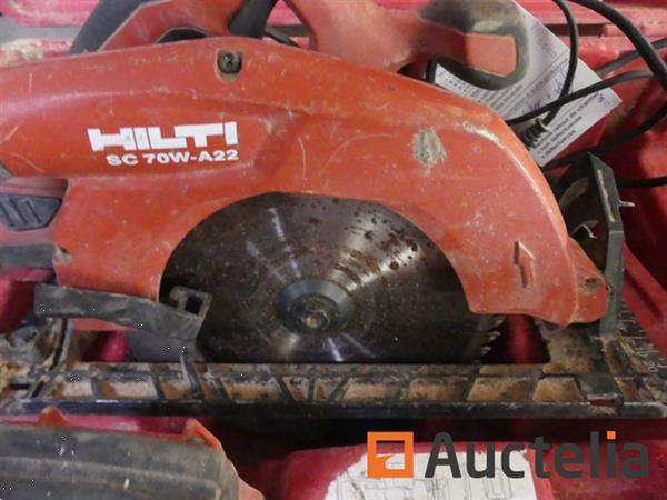Grote foto ref 52463 hilti sc70w a22 accu handcirkelzaag doe het zelf en verbouw ijzerwaren en bevestigingsmiddelen