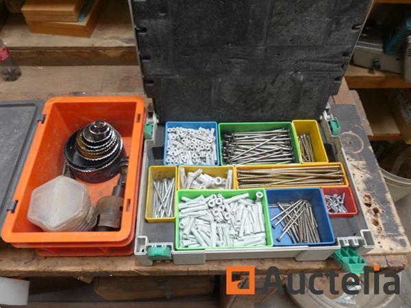 Grote foto hardware met 1 doos gatenzaag doe het zelf en verbouw onderdelen en accessoires