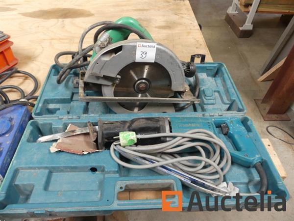 Grote foto hitachi cirkelzaag makita jr3000 reciprozaag doe het zelf en verbouw ijzerwaren en bevestigingsmiddelen