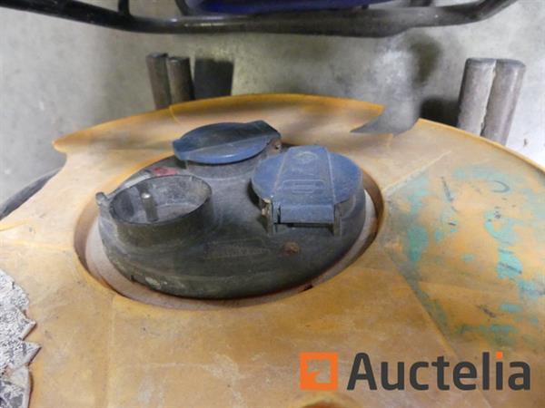 Grote foto elektrische pneumatische slanghaspel met bouwplaatsverlichting doe het zelf en verbouw gereedschappen en machines