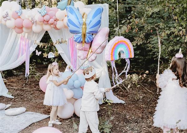 Grote foto regenboog pinata 50cm verzamelen overige verzamelingen