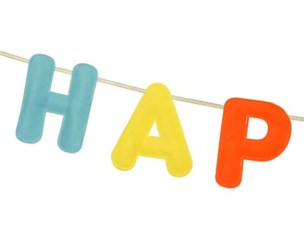 Grote foto happy birthday letterslinger 3m verzamelen overige verzamelingen