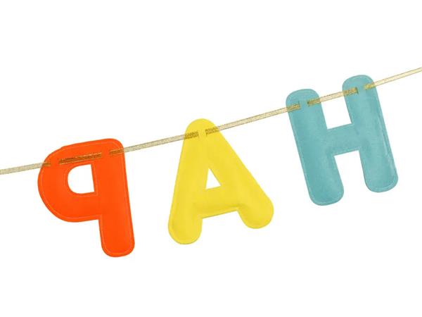 Grote foto happy birthday letterslinger 3m verzamelen overige verzamelingen