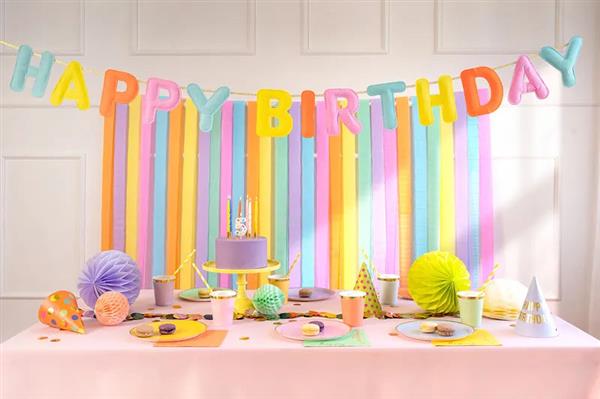 Grote foto happy birthday letterslinger 3m verzamelen overige verzamelingen