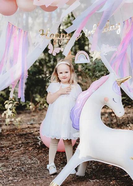 Grote foto folie ballon unicorn 95cm leeg verzamelen overige verzamelingen